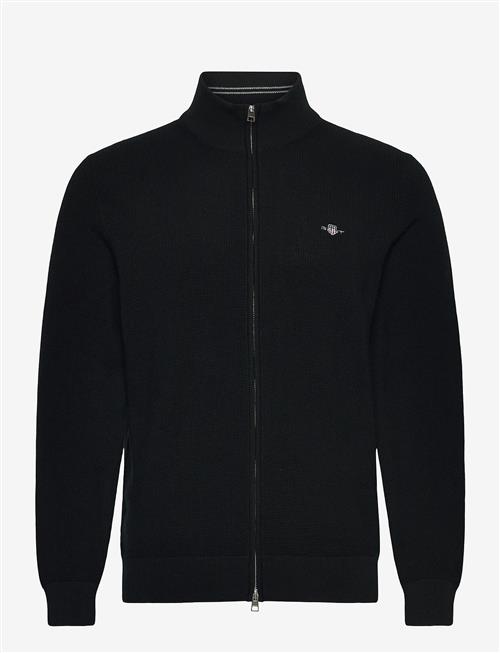 Gant | Waffle Knit Zip Cardigan | XXXL
