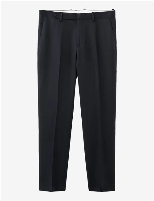 Mango | Slim-Fit Lyocell Linen Trousers | 46