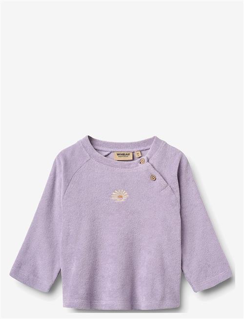 Wheat | T-Shirt L/S Embroidery Darrin | 104