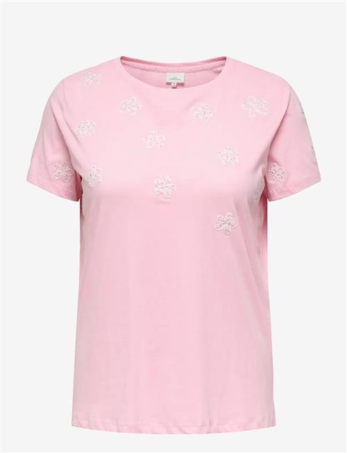 ONLY Carmakoma | Cardanielle Life S/S O-Neck Reg Tee Jrs | 50-52