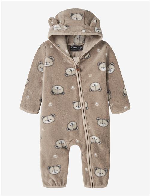 name it | Nbnmeeko Fleece Suit Aop | 74-80