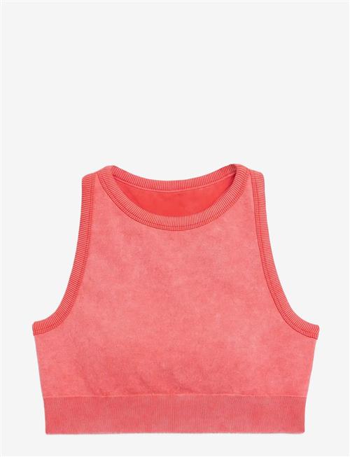 STRONGER | Washed Seamless High Neck Bra | S