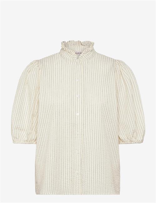 A-View | Tiffany Short Sleeve Stripe Shirt | 42