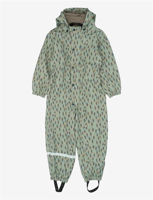 mikk-line | Pu Aop Rain Suit With Fleece | 92