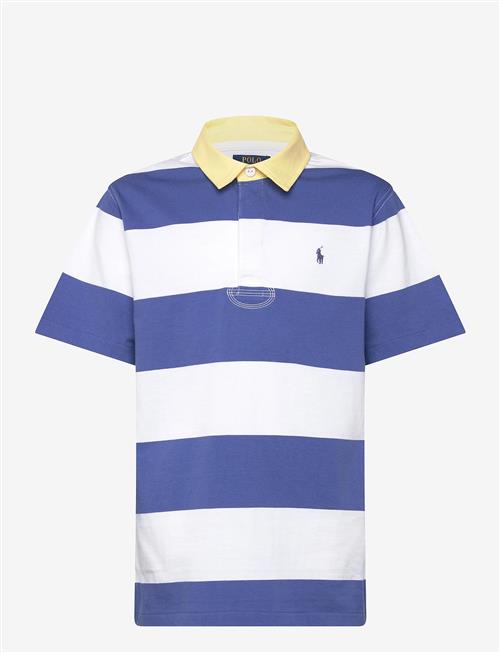 Ralph Lauren Kids | Striped Cotton Short-Sleeve Rugby Shirt | 150-161