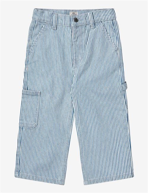 Copenhagen Colors | Y/D Stripe Twill Cargo Pants W. Adj. Waist | 146