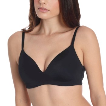 sassa BH Classic Lace Padded Soft Bra Sort polyamid B 70 Dame