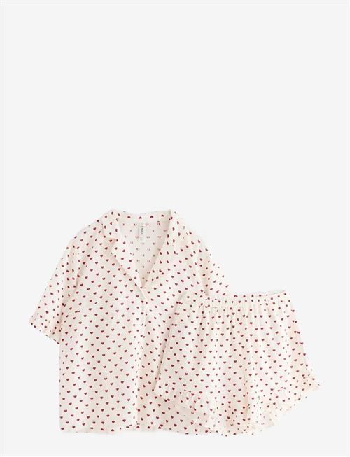 Lindex | Pyjama Shortsset Seersucker | XL