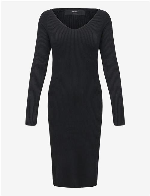 Vero Moda Maternity | Vmmsaba Rib Ls V-Neck Belt Dress Ga Noos | M
