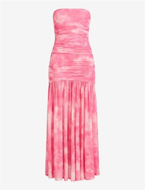 Bardot | Solana Printed Mesh Maxi Dress | 40