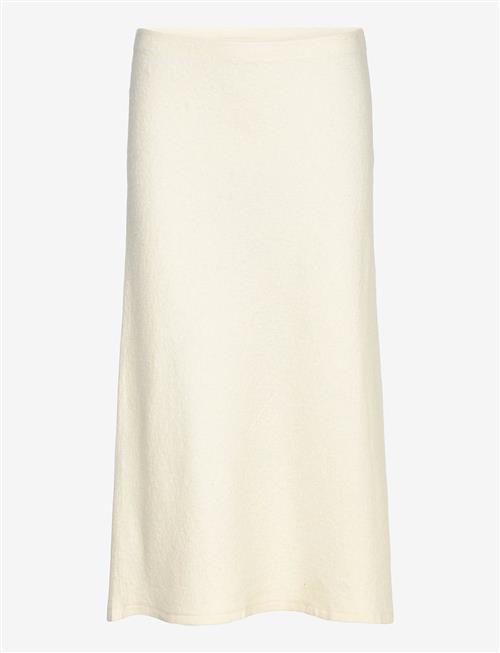 Calvin Klein | Boiled Wool Midi Skirt | L