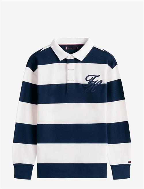 Tommy Hilfiger | Th Script Graphic Rugby Polo Ls | 176