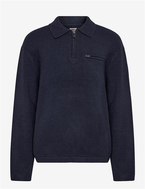 Levi's® | Boulder Collared Half Zip Navy | L
