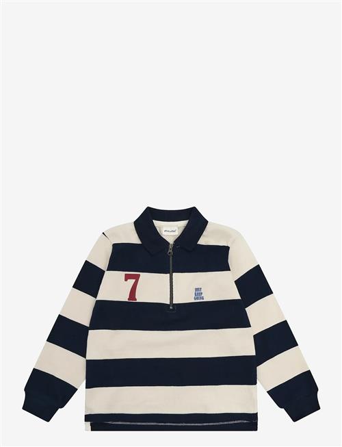 Minymo | Polo T-Shirt Ls Y/D | 140
