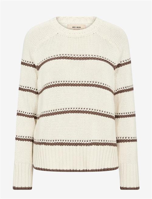 MOS MOSH | Mmrola Bine Stripe Crewneck Knit | L