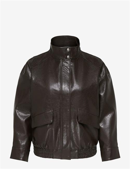 ONLY Carmakoma | Carjulia Faux Leather Ovz. Bomber  Otw | 52