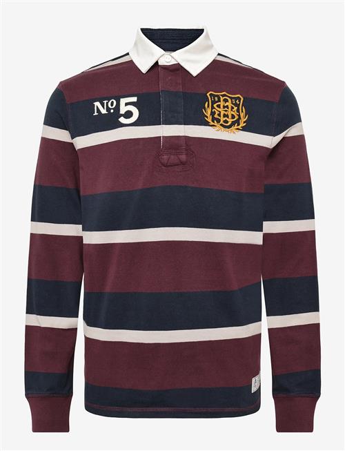 Superdry | Double Emblem Stripe Rugby | L