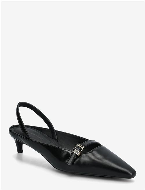 Tommy Hilfiger | Th Buckle Kitten Slingback Pump | 39