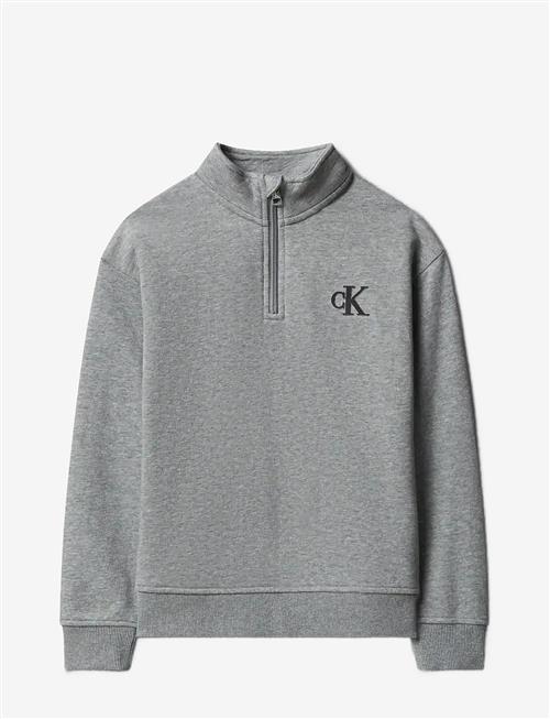 Calvin Klein | Terry Monogram Flock Half Zip | 140