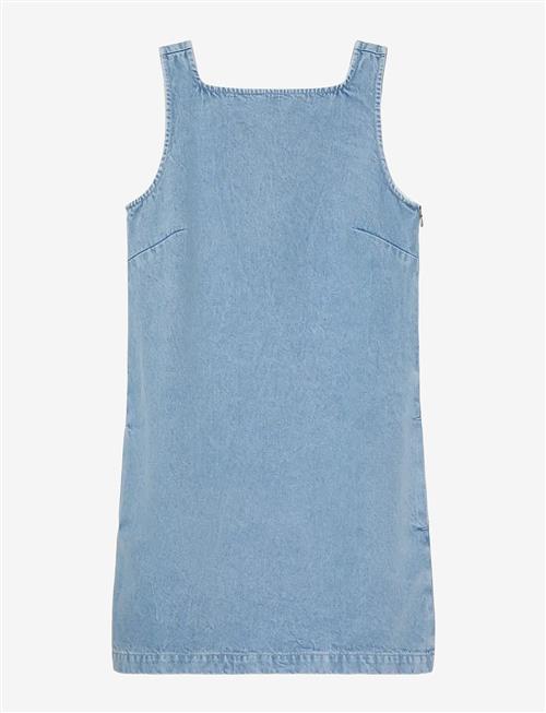 Calvin Klein Jeans | V- Neck Denim Shift Dress Ck Aqu | XXS