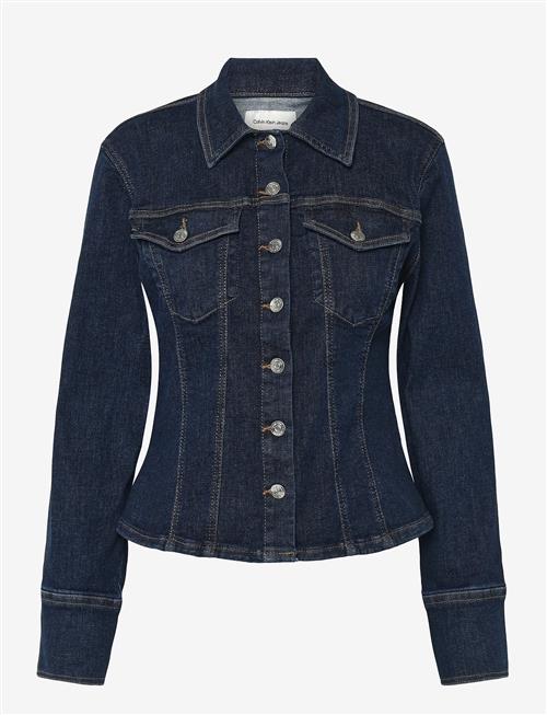 Calvin Klein Jeans | Sculpt Trucker Shirt Ck Classic | M