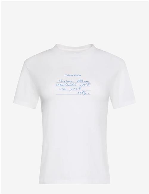 Calvin Klein Jeans | Ss Classic Handwriting Logo Tee | XL
