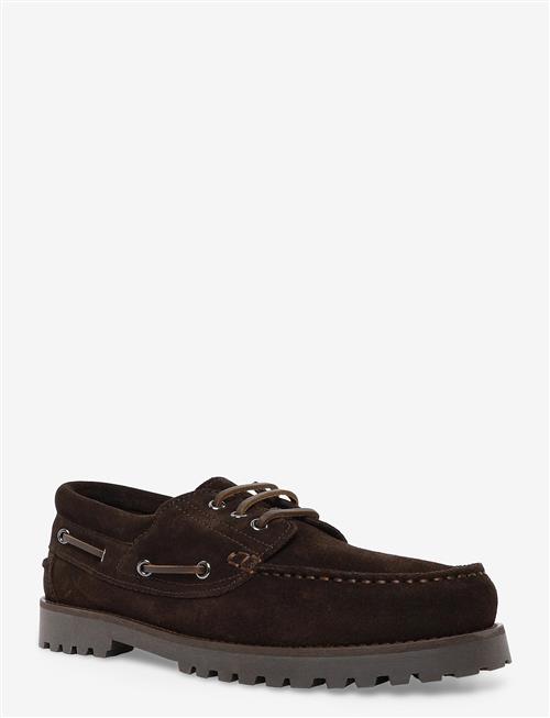 Garment Project | Ollie Boat Shoe - Brown Suede | 40