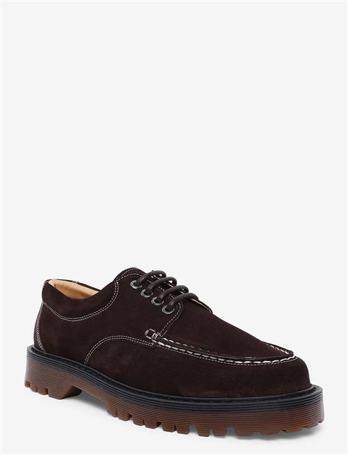 Garment Project | Pete Moc Toe - Brown Suede | 43