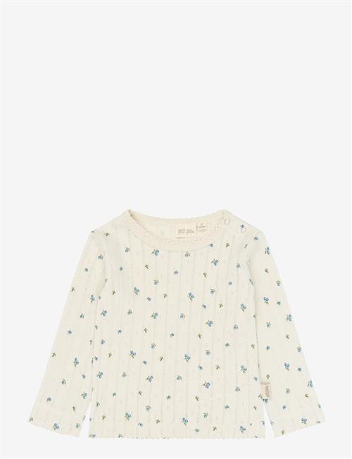Petit Piao | Ppgracie L_S Pointelle Tee | 122