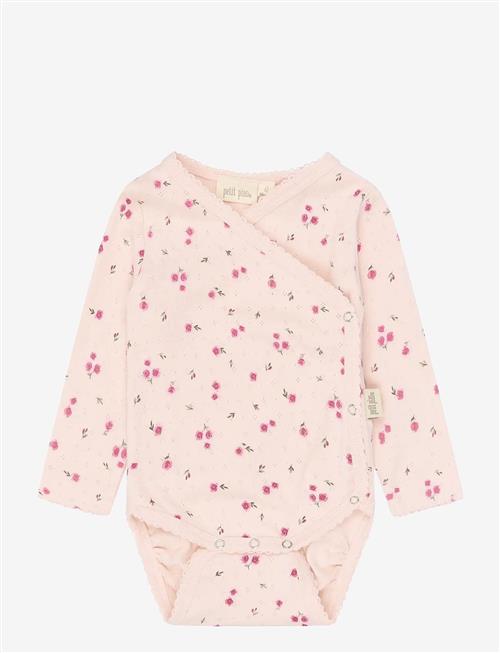 Petit Piao | Ppdio L_S Body Fold Pointelle Nb | 68