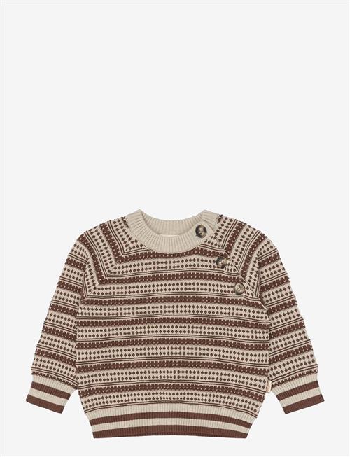 Petit Piao | Ppgirch Nordic Knit Pullover | 86