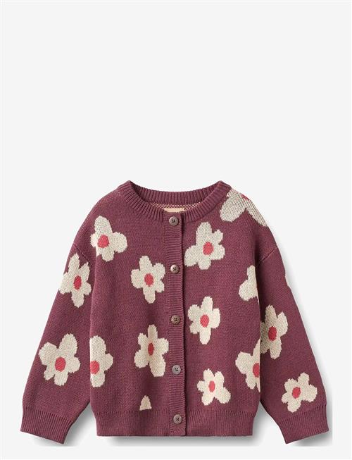 Wheat | Jacquard Cardigan Alvilda | 128