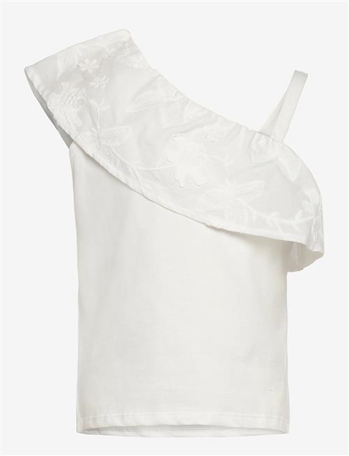 Mango | Asymmetric Embroidered T-Shirt | 152