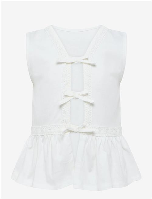 Mango | Embroidered Detail Bow Top | 164