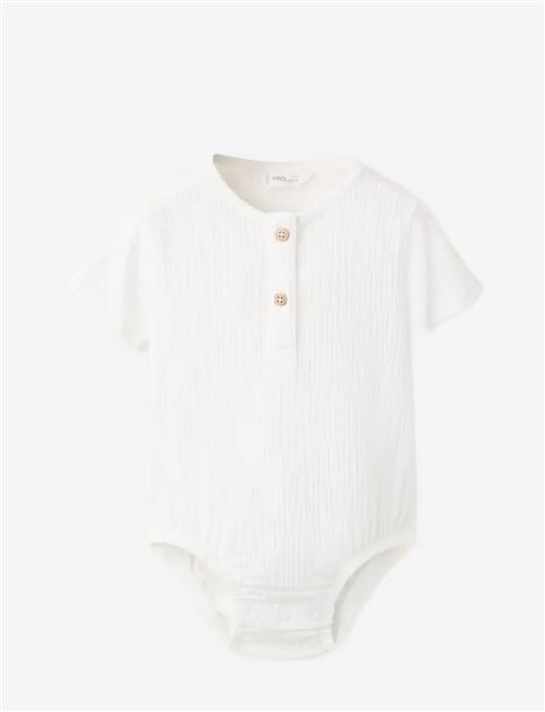 Mango | Cotton Bodysuit Buttons | 86