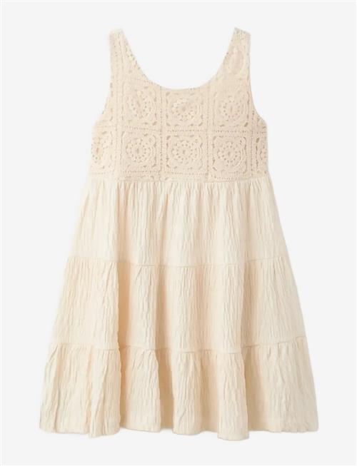 Mango | Embroidered Textured Dress | 116