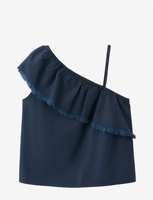 Mango | Ruffle Asymmetric Blouse | 164