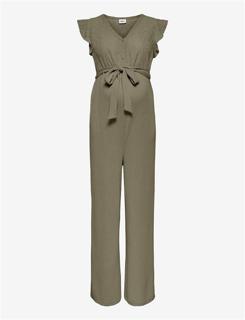 Only Maternity | Olmelisa S/L V-Neck Jumpsuit Jrs | M