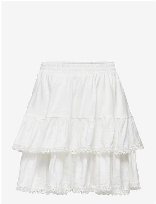 ONLY | Onlluna Layer Short Skirt Wvn | S