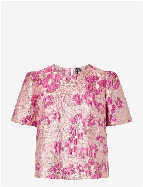Pieces | Pcamelia Ss Jaquard Top D2D Pp | S