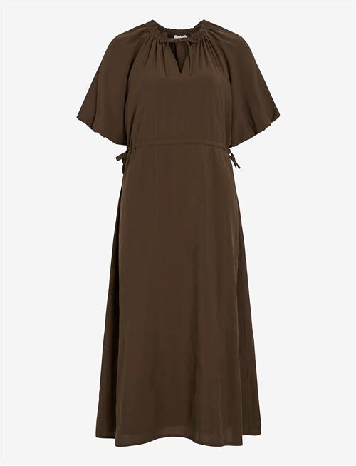 Vila | Vihekla O-Neck 2/4 Midi Dress | 44