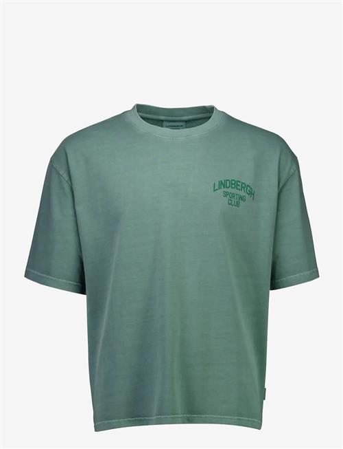 Lindbergh | G/D Oversized Cropped Logo Tee S/S | XXXL