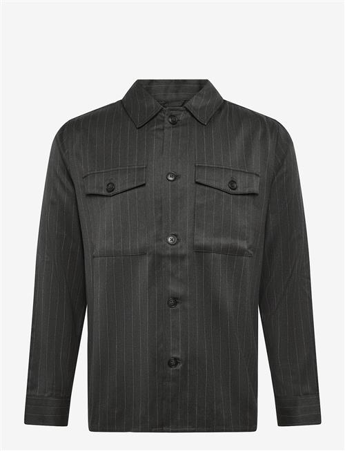 Lindbergh | Striped Superflex Overshirt | XL