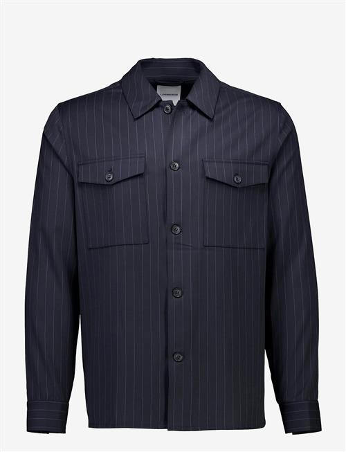 Lindbergh | Striped Superflex Overshirt | XXL