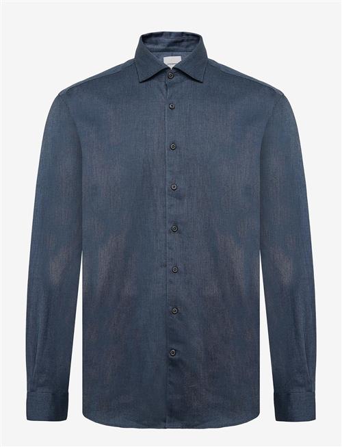 Lindbergh Black | 1927: Cashmere Touch Soft Collar Shirt Wf L/S | L