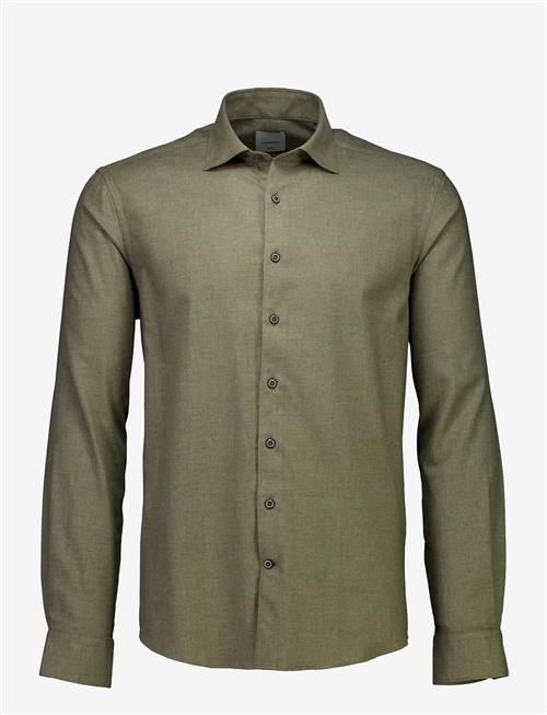 Lindbergh Black | 1927: Cashmere Touch Soft Collar Shirt Wf L/S | XL