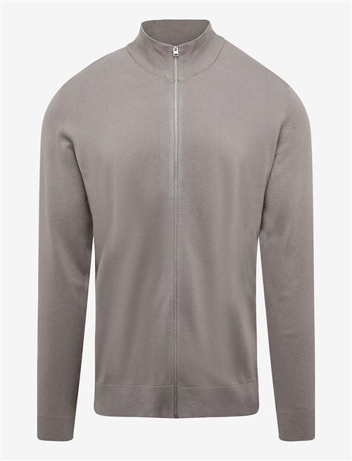 Lindbergh | Soft Viscose Blend Zip Through Card | XL