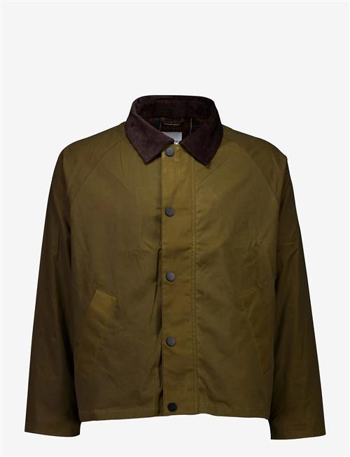 Lindbergh | Waxed Jacket With Corduroy Collar | XL