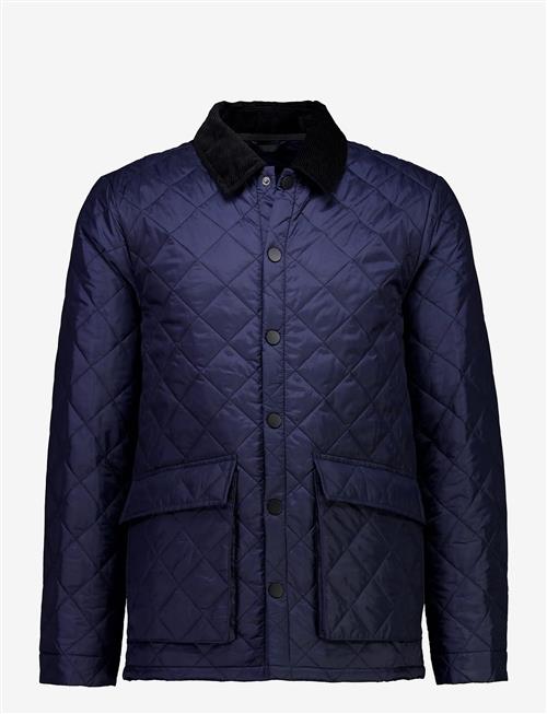 Lindbergh | Quilted Jacket With Corduroy Collar | S
