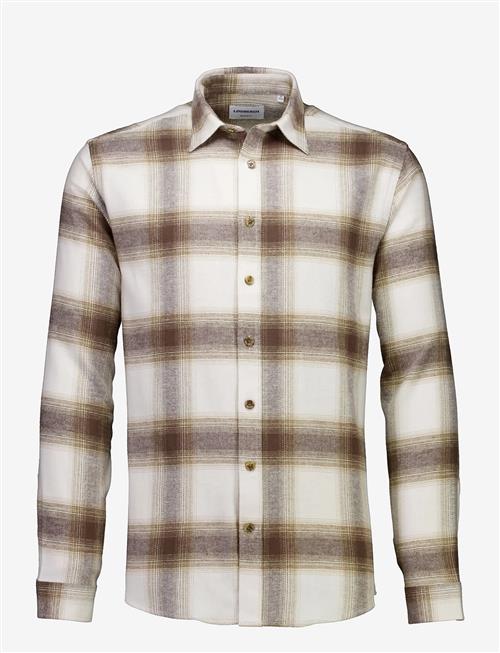 Lindbergh | Heavy Checked Twill Shirt L/S | S